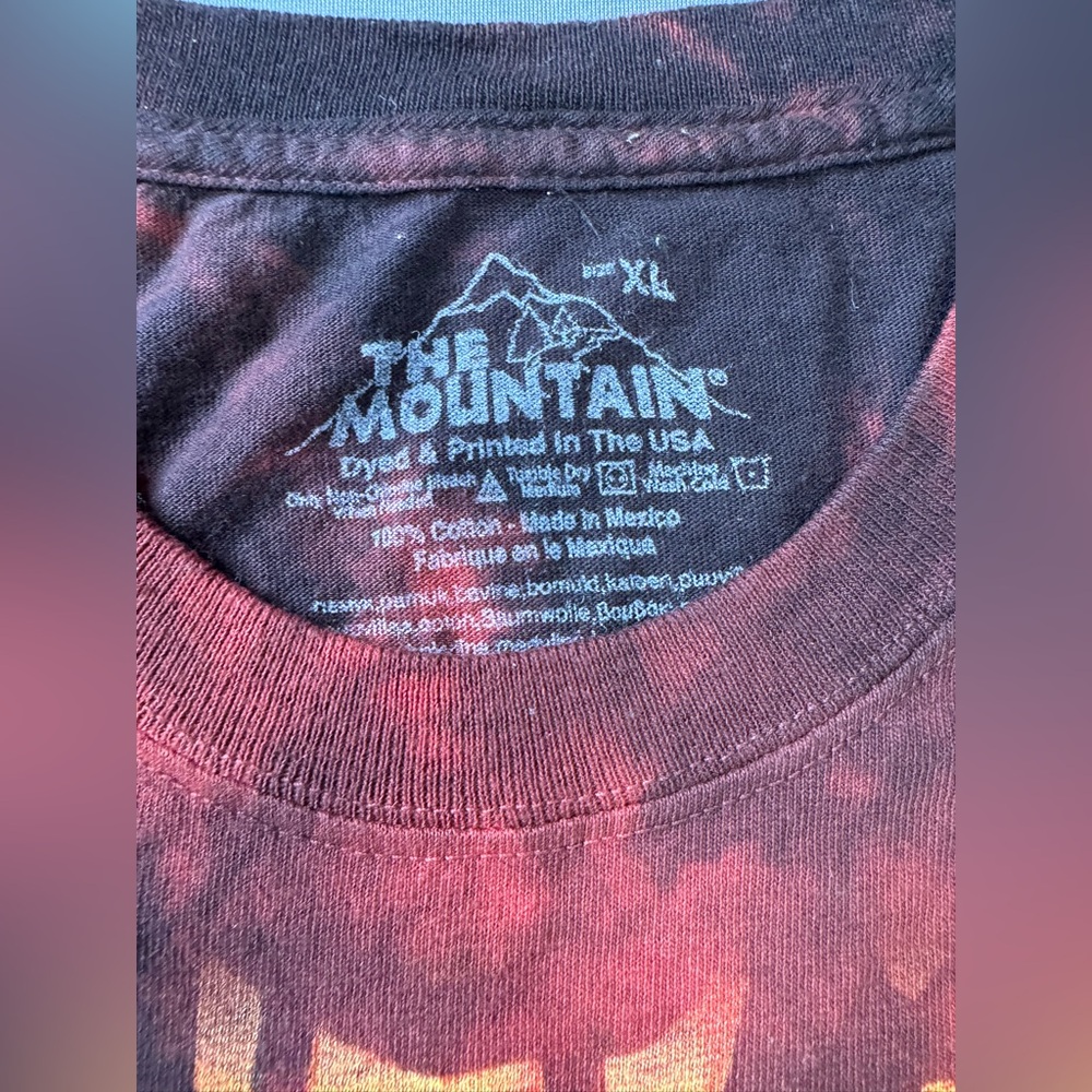JACK O LANTERN WALL The Mountain T Shirt Scary Pumpkins Gothic Horror XL #1160 - Picture 3 of 5